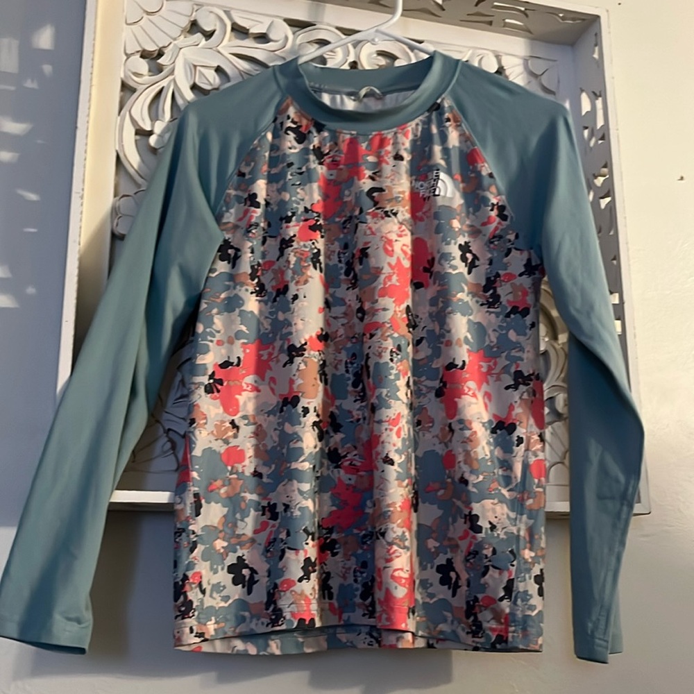 The North Face UPF 40 long sleeve swim shirt